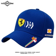 【Readystock】Iceman wins championship, Raikkonen Ferrari F1 race uniform, duckbill cap, sun protectio