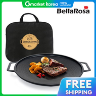 Bellalosa Domestic Ih Griddle Pan 40cm Meat Grill Plate + Dedicated Bag