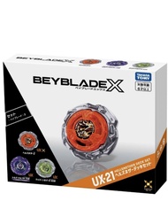 BEYBLADE X UX-21 HellsNether Deck Set 1กล่อง ได้ 3ตัว ของแท้ ของเล่น
