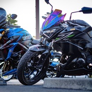 Motorcycle Windscreen Windshield For Kawasaki Z250 Z300 2013-2016 2017 2018 2019