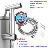 Hardware Specialist Stainless Steel Handheld Bidet Sprayer / Toilet Sprayer