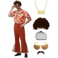 Men's 70s Disco Costume Disco Costume set for Party