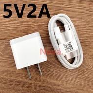 Fast Charging Adapter 5V 2A US Plug Wall Travel Charger Micro Usb Cable Type C 6A Cellphone Part