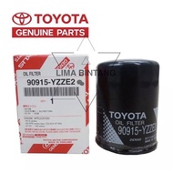 Toyota 100% 90915-YZZE2 Genuine Oil Filter Camry, Harrier 2.4, Estima Acr30 Acr50, Wish