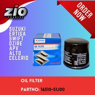Suzuki Ertiga, Swift, Dzire, APV, Alto, Celerio Oil Filter