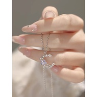 S999 Silver Heart Necklace for Women