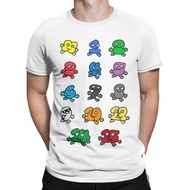 【BFDI Battle For Dream Island】game Merry Year of Chinese New YEAR  graphic 100%cotton O-neck  red T-