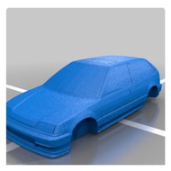 honda ef9 miniature scale diorama