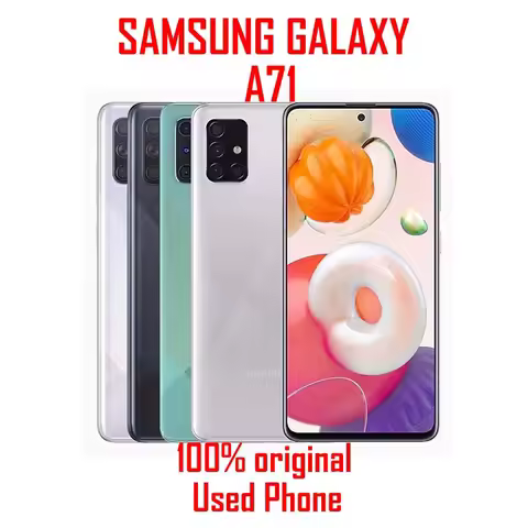Samsung Galaxy A71 A716U 5G WIFI Mobile Phone 6.7" 8GB RAM + 128GB ROM NFC Exynos 980 Octa-Core Orig