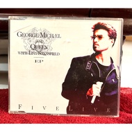 GEORGE MICHAEL AND QUEEN WITH LISA STANFIELD FIVE LIVE CD ALBUM A55