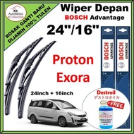 Perodua Exora  24" / 16"  -  Bosch Advantage Wiper Depan BA2416
