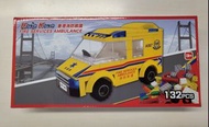 全新 COGO Lego 積木 消防救護車 Fire Ambulance Car 景品 132pcs