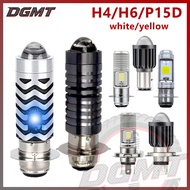 Highlight H4/H6 Led Headlight For Motorcycle 20x Beam Led Bulb Spotlight Scooter Fog Lights
