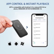 ChatGPT AI Magnetic AI Smart Voice Recorder Translable Text Translation Noise Reduction Small Portab