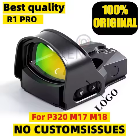 99% Original R1 PRO 1x30mm 3 MOA Red Dot Sight Compact Open Reflex Sights w/ Protective Shroud Compa