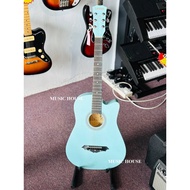 FT711 Zeta series 38" Gamma Acoustic guitar  ( SKY BLUE )