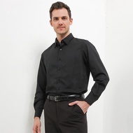Hush Puppies Shirts Pria 955 Avalon Black - Black, L