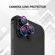 iPhone 12 Pro Max / 12 Pro / 12 / 12 Mini / 11 Pro Max / 11 Pro / 11 Camera Lens Protector Flamed Titanium Alloy Frame