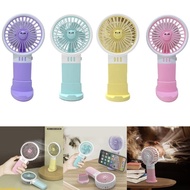 Doublebuy Handheld Fan Pocket Fan Mini Fan Portable Battery Powered Cooling Fans with Mobile Stand Battery Operated Cool