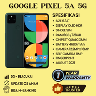 GOOGLE PIXEL 5A 5G MULUS NO MINUS SINYAL PERMANEN