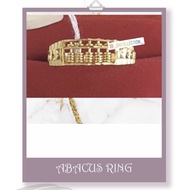 ABACUS RING 916 GOLD