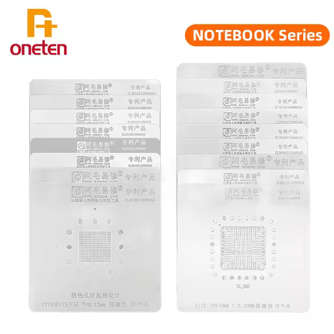 Amaoe Notebook Series BGA Reballing Stencil For SRK02 SRKMA SRLD8 SRGKK SR2GY SRGOV SR17E-4 SR40B SR
