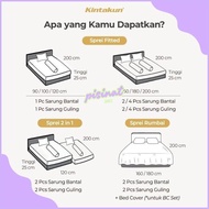 Sd-5 iQ45 Kintakun Fitted Sheet 160 x 200 DLUXE Aesthetic Microtex Height 25 cm B2 Multivariant Qual