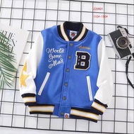 BAPE Bape เสื้อผ้าเด็กญี่ปุ่นเสื้อแจ็คเก็ตเด็กผู้ชาย2023ฤดูใบไม้ผลิและเสื้อผ้าสำหรับฤดูใบไม้ร่วงเครื