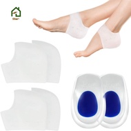 HM1 - 3 Pairs Gel Heel Cups | Pain Relief for Plantar Fasciitis & Achilles Tendinitis | Silicone Ins