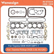 Engine Full Head Gasket Set Fit 3.0 L For Toyota Pickup DLX 4Runner T100 3VZE 3.0L V6 GAS 1988-1995 