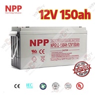 WSS NPP 12V 150AH Solar Rechargeable Gel battery