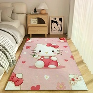 Cute cartoon decoration carpet bedroom bedside carpet room carpet hello Kitty bath mat door mat entr