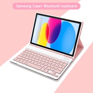 Case for Samsung Galaxy Tab A8 10.5 S6 Lite Cover for Samsung Tab 10.4 S7 S8 11 S7 Plus S7 S8 Case with Keyboard