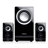 EACAN A600XG 2.1 Sound Channel Multimedia HI-FI PC Speaker (DEMO) 76Watts 5.25"Inch Subwoofer 2½Inch