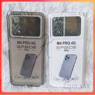Softcase Casing Poco M4 Pro 4G/Poco X4 Pro 5G Clear Transparent Silicone Back Protector HP + Camera