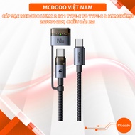 Mcdodo Luma 2 In 1 Type-C to Type-C Charging Cable & NamCanh3 | 240W/140W, Length 2m
