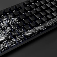 Ukiyo-e Dye Subbed Keycap Set PBT for keyboard 87 tkl 104 ansi ev63 wooting 60 v2 ev63 side light th