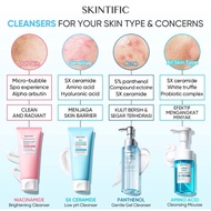 【Ready Stock】SKINTIFIC Cleanser Collection｜5X Ceramide Low PH + White Truffle Essence + Niacinamide 