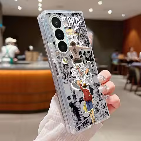 Hard Phone Cover Case for Samsung Galaxy ZFold7 Z Fold 7 6 5 4 3 ZFold3 ZFold4 ZFold6 ZFold5 Happy O