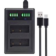 USB LCD DUAL Battery Charger for Nikon EN-EL9a EN-EL9 EL9e MH-23  D40, D40A, D40C, D40X, D60, D60x, 