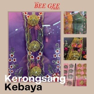 Kerongsang Kebaya Nyonya (3 piece set connected with chain) {Exclusive &amp; Elegant} |Women Brooches|