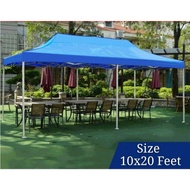 4mm 10X20 FT 3X6M Heavy Duty Canopy Kanopi Bazaar Pasar Malam