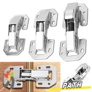 PATH Spring Hinges, No Pre-drilled Soft Close Cabinet Hinge, Noiseless Hidden 90 Degree Concealed Fu