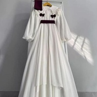 Gamis dewasa abaya gamis +rompi terpisah /kekinian keluaran terbaru tahun sekarang
