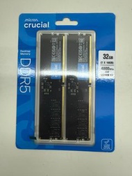 Crucial DDR5 32GB (2x16GB) 4800MHz RAM 記憶體