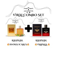 100%ORIGINAL🔥VIRAL COMBO SET RAYHAAN ADONIS ICARUS 100ML EDP & RAYHAAN VALHALLA 100ML EDP