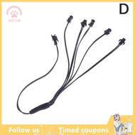 【SHZTGM】 สายเชื่อมต่อ EL Wire Splitter CABLE 1ถึง2/3/4/5 WAY สายไฟ LED Neon LIGHT