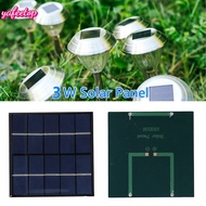 [TOP] Outdoor Solar Panel 3W 5V Portable Fast Charger Polycrystalline Solar Panel