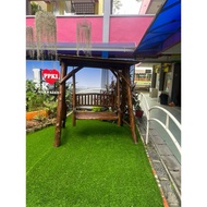 buayan kayu jati 3 orang dudk