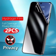 2Pcs Full Cover Anti Spy Privacy Soft Hydrogel Film For Redmi K90 K80 K70E K70 Ultra Pro Max Anti Bl